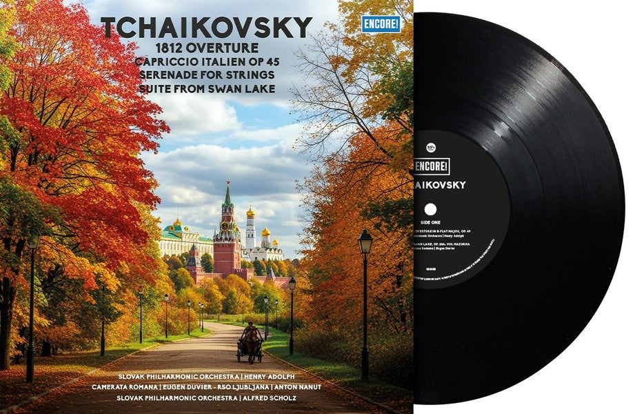 Ouverture 1812 - Capriccio Italien - Serenade For Strings - Suite Swan Lake - Front Cover