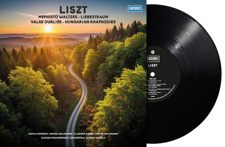 Mephisto Waltzes/Liebestraum/Valse oubliée/Hungarian Rhapsodies - Front Cover
