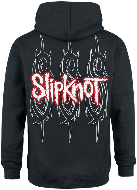 Sweat-shirt à capuche  de Slipknot - Album Cover 1999 - S à XXL - pour Homme - noir - Slipknot - View 2