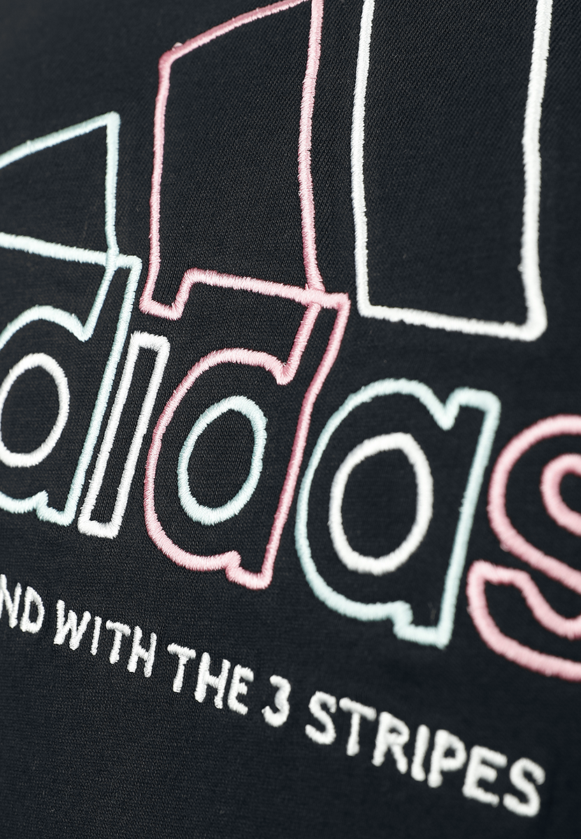 T-Shirt Manches courtes  de Adidas - W XPRESS LOGO - S - pour Femme - noir - Adidas - View 2