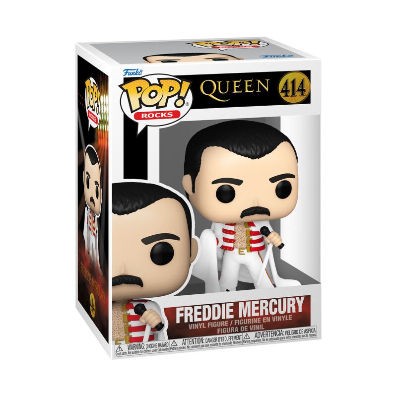 Queen - Freddie Mercury Vinyl Figur 414 - Funko Pop! - Funko Shop Europe - Queen