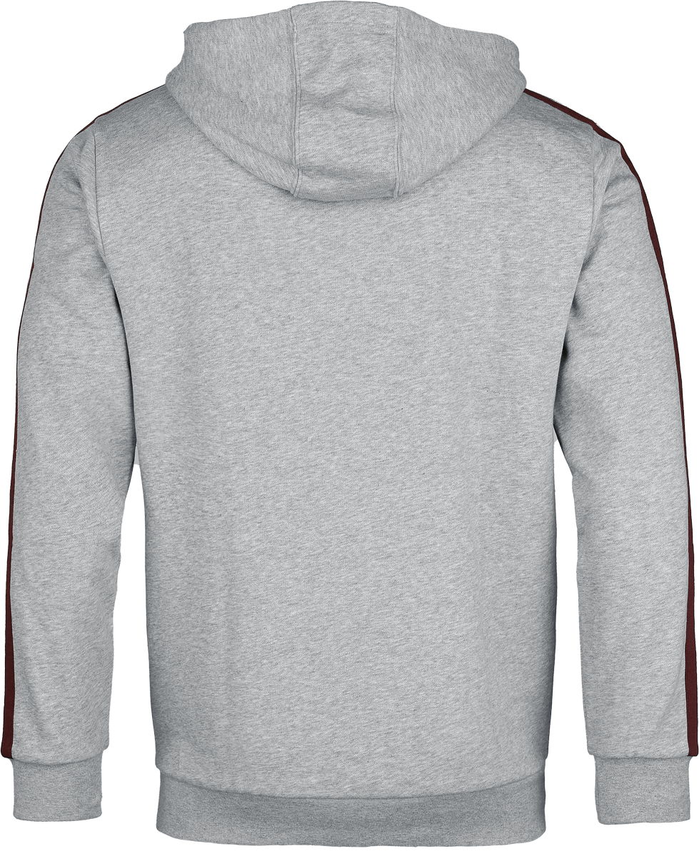 Sweat-shirt à capuche  de Adidas - M C Colleg - Sweat à Capuche - S à M - pour Homme - gris chiné - Adidas - View 2