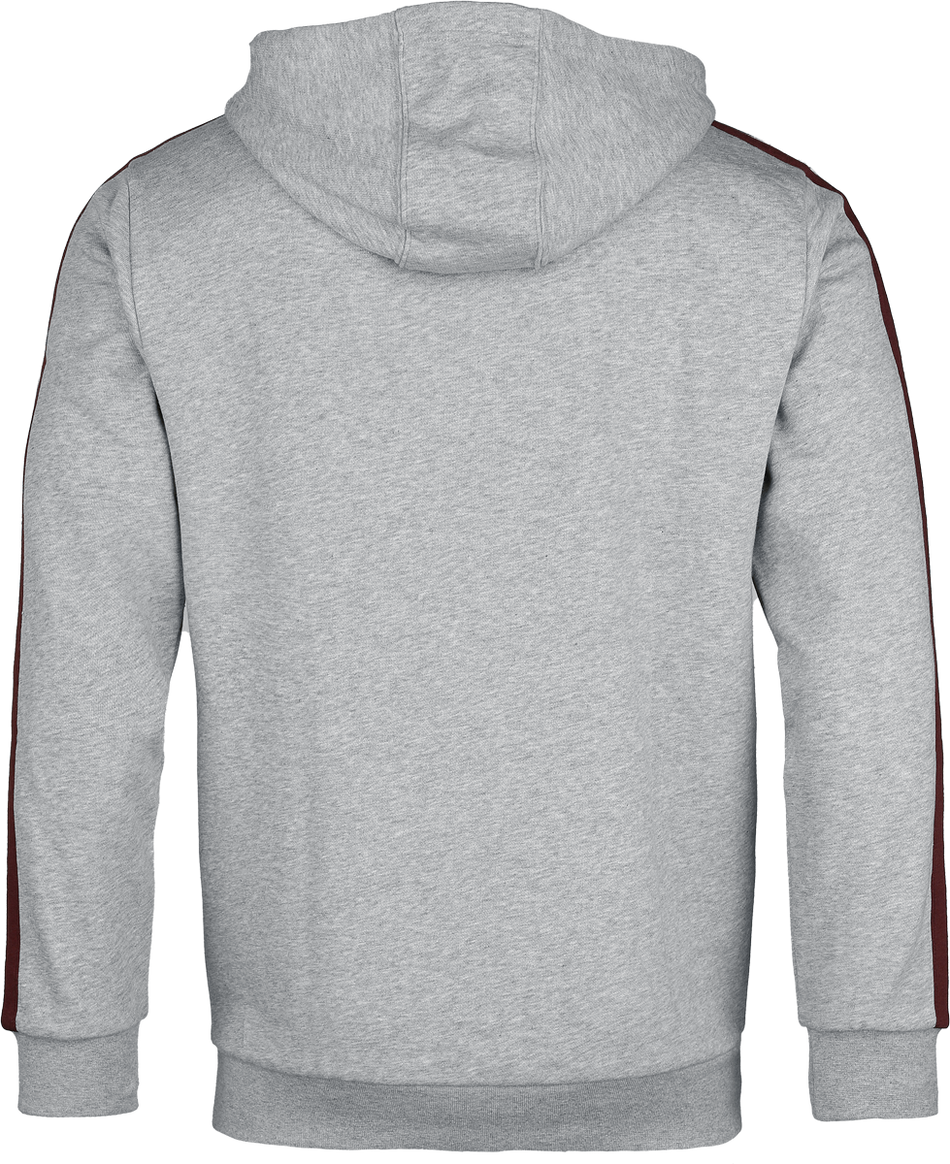 Sweat-shirt à capuche  de Adidas - M C Colleg - Sweat à Capuche - S à M - pour Homme - gris chiné - Adidas - View 2