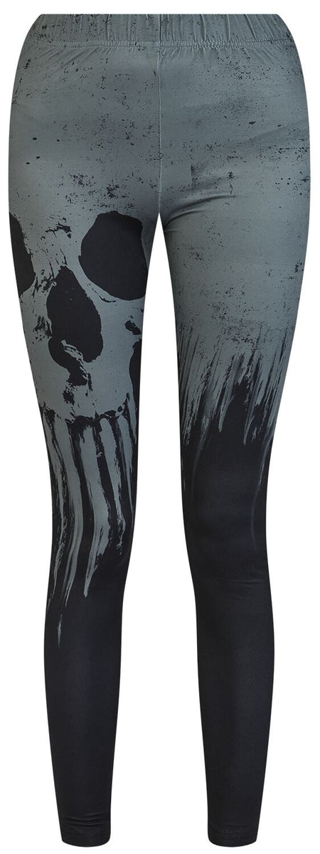 Legging  de Black Premium by EMP - Leggings With Skull Print - S à XL - pour Femme - noir - Black Premium by EMP