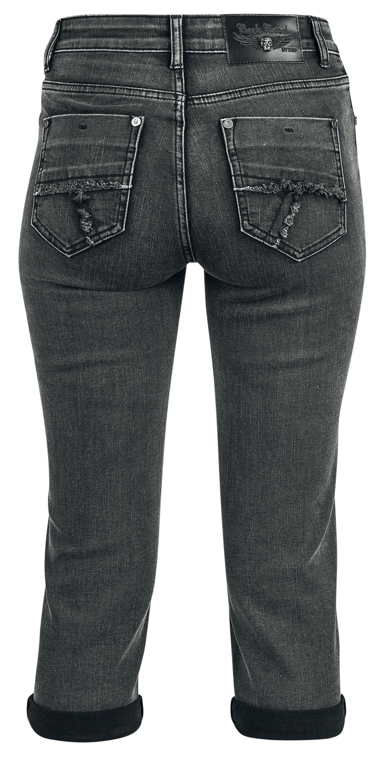 Short  de Rock Rebel by EMP - 27 à 32 - pour Femme - noir - Rock Rebel by EMP - View 2