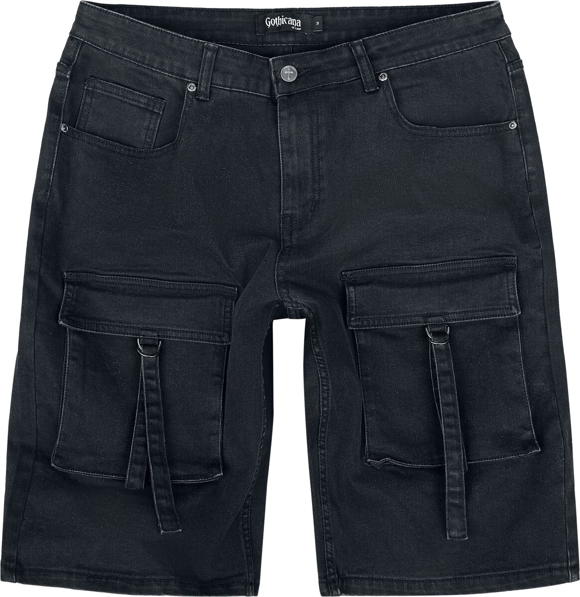 Short  de Gothicana by EMP - Basic Shorts - S à XXL - pour Homme - noir - Gothicana by EMP