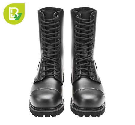 Bottes Gothic de Brandit - Vegantom - Bottes 14 Trous - EU38 à EU47 - pour Unisexe - noir - Brandit