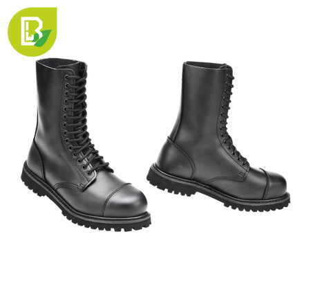 Bottes Gothic de Brandit - Vegantom - Bottes 14 Trous - EU38 à EU47 - pour Unisexe - noir - Brandit - View 2