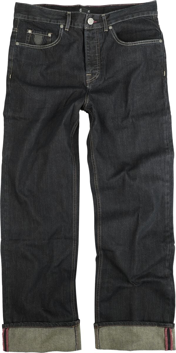 Jean Rockabilly de Chet Rock - Eastwood Jeans - W30L32 à W38L34 - pour Homme - marine - Chet Rock