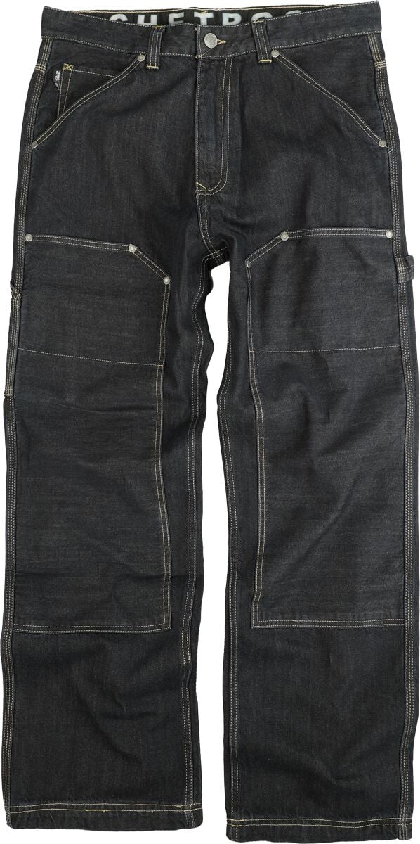 Jean  de Chet Rock - Spectrum Jeans - W28L32 à W38L34 - pour Homme - marine - Chet Rock