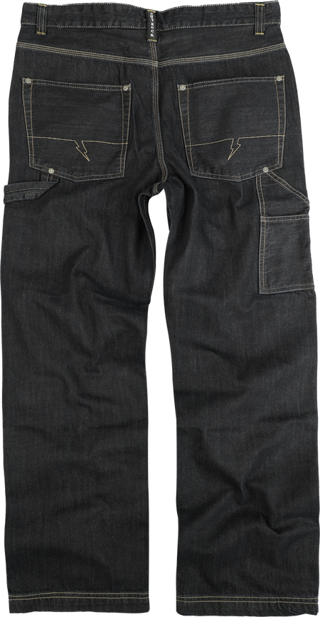 Jean  de Chet Rock - Spectrum Jeans - W28L32 à W38L34 - pour Homme - marine - Chet Rock - View 2