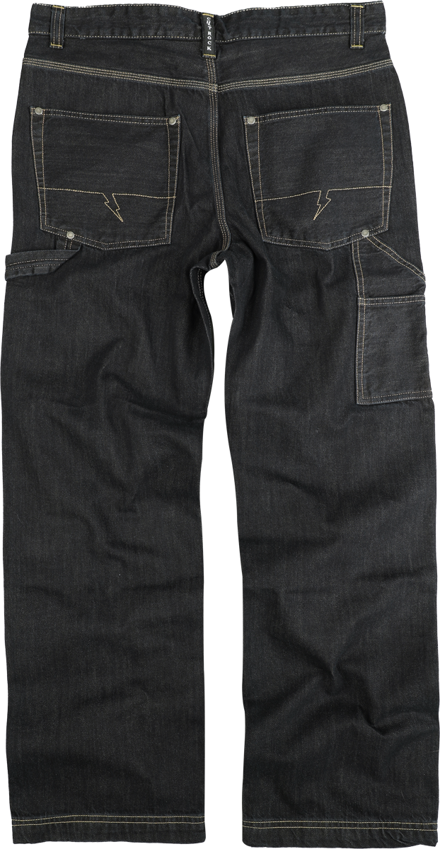 Jean  de Chet Rock - Spectrum Jeans - W28L32 à W38L34 - pour Homme - marine - Chet Rock - View 2