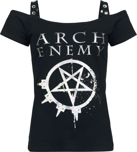 T-Shirt Manches courtes  de Arch Enemy - EMP Signature Collection - S à XL - pour Femme - noir - Arch Enemy