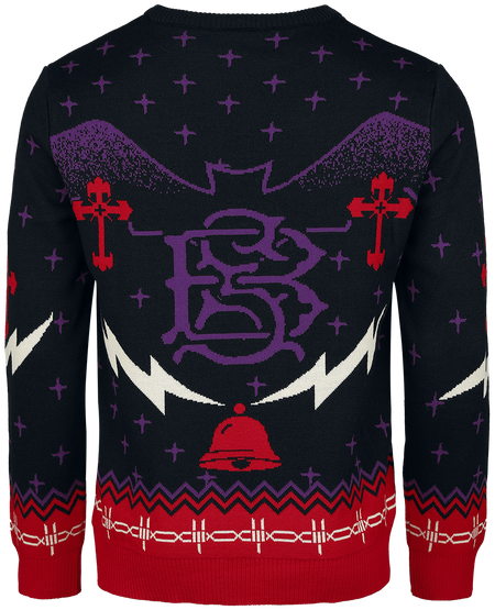 Pull de Noël  de Black Sabbath - Holiday Sweater - S à 5XL - pour Homme - multicolore - Black Sabbath - View 2