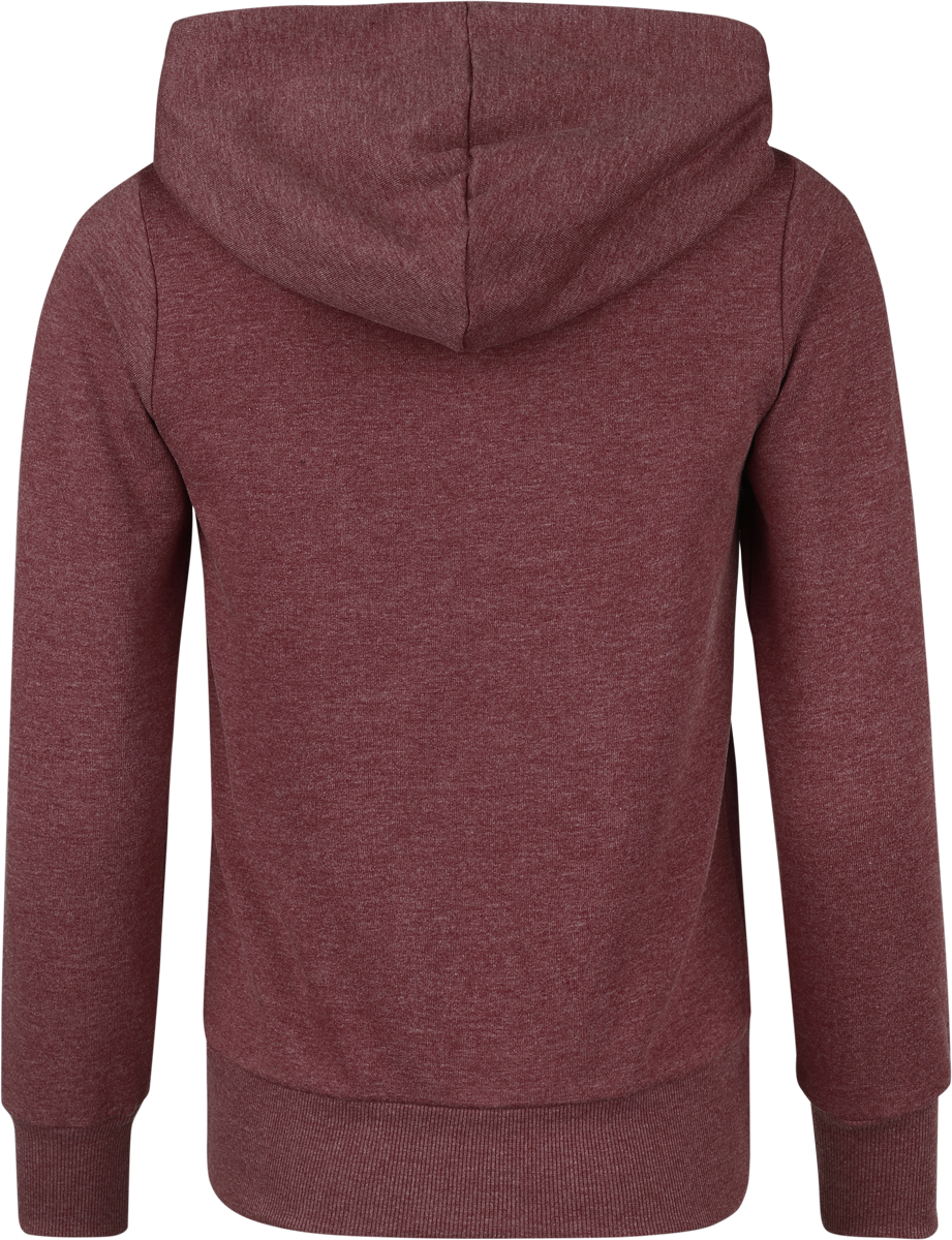Sweat-shirt à capuche  de Harry Potter - La Carte Du Maraudeur - S à 3XL - pour Femme - bordeaux - Harry Potter - View 2