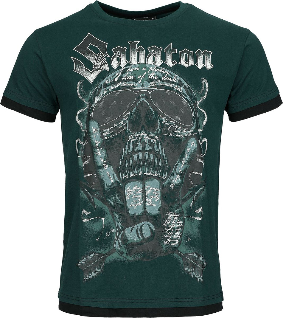 T-Shirt Manches courtes  de Sabaton - EMP Signature Collection - S à XXL - pour Homme - vert foncé - Sabaton