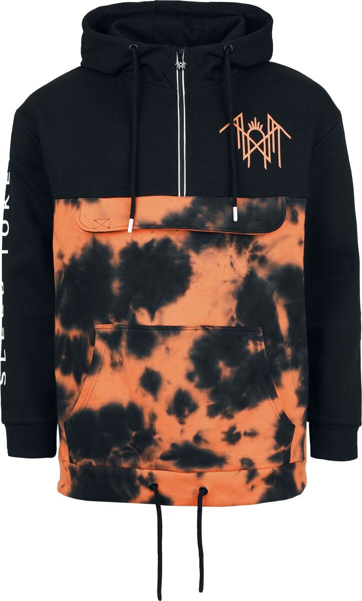 Sweat-shirt à capuche  de Sleep Token - EMP Signature Collection - S à L - pour Homme - noir/orange - Sleep Token