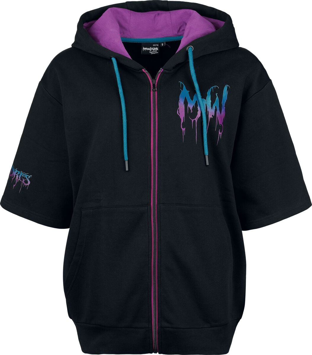 Sweat-shirt zippé à capuche  de Motionless In White - EMP Signature Collection - XS à XXL - pour Femme - noir - Motionless In White