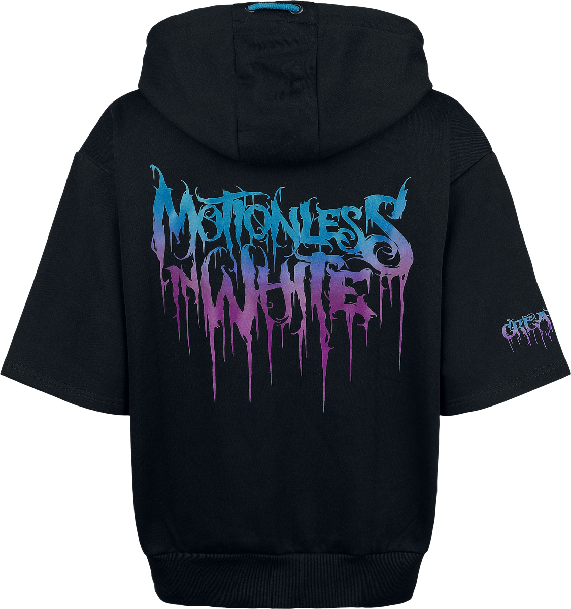 Sweat-shirt zippé à capuche  de Motionless In White - EMP Signature Collection - XS à XXL - pour Femme - noir - Motionless In White - View 2