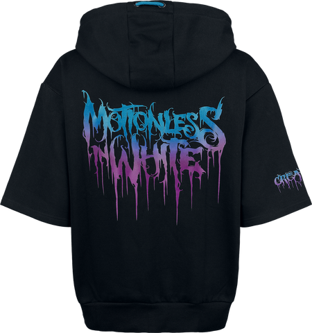 Sweat-shirt zippé à capuche  de Motionless In White - EMP Signature Collection - XS à XXL - pour Femme - noir - Motionless In White - View 2