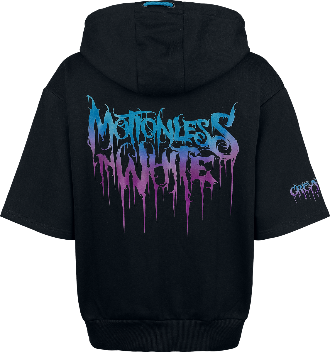 Sweat-shirt zippé à capuche  de Motionless In White - EMP Signature Collection - XS à XXL - pour Femme - noir - Motionless In White - View 2