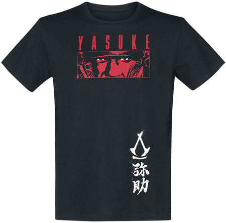 T-Shirt Manches courtes Gaming de Assassin's Creed - Shadows - S à XXL - pour Homme - noir - Assassin's Creed