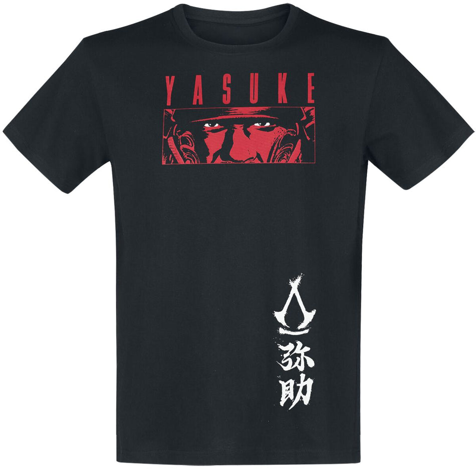 T-Shirt Manches courtes Gaming de Assassin's Creed - Shadows - S à XXL - pour Homme - noir - Assassin's Creed