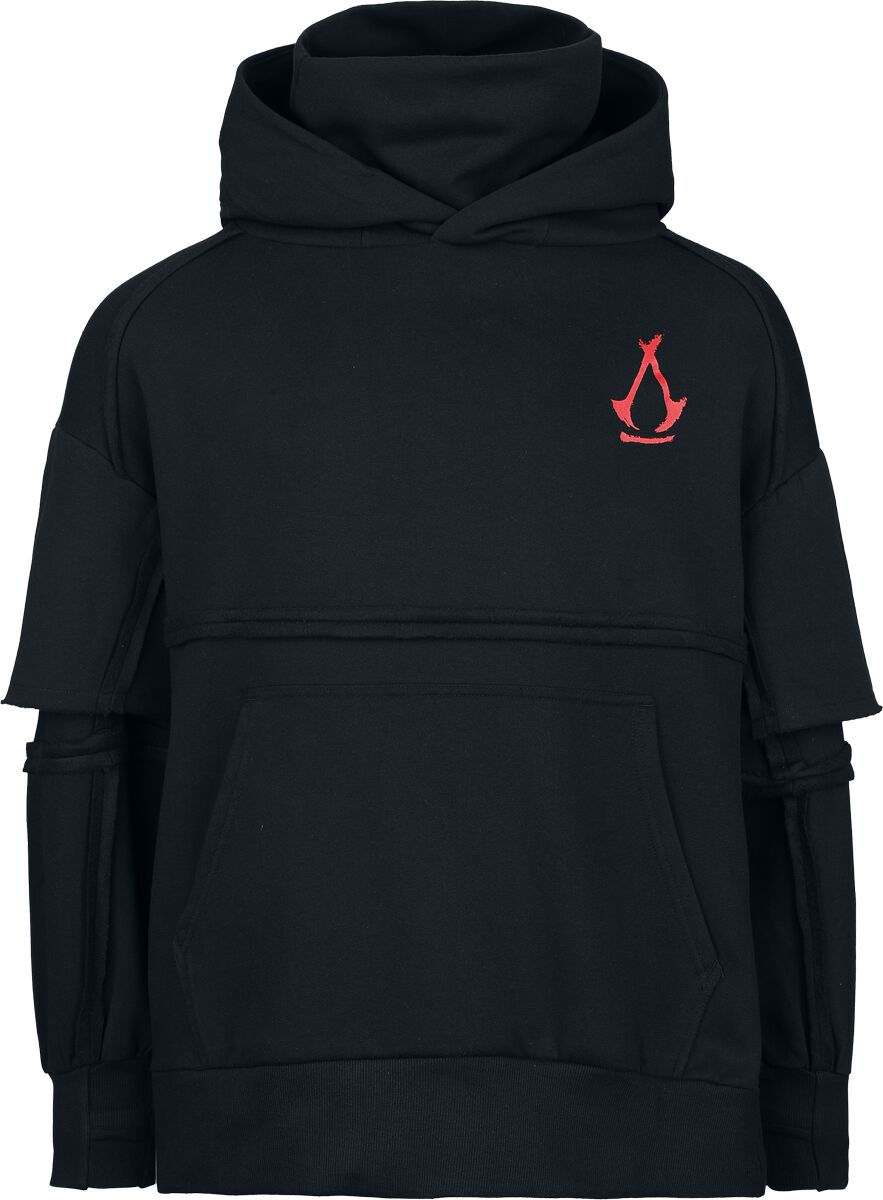 Sweat-shirt à capuche Gaming de Assassin's Creed - Shadows Shinobi Novelty - Oversize - S à XXL - pour Homme - noir - Assassin's Creed