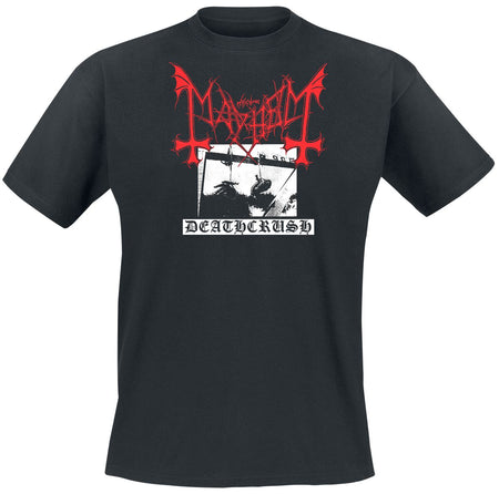 T-Shirt Manches courtes  de Mayhem - Deathcrush - S à M - pour Homme - noir - mayhem
