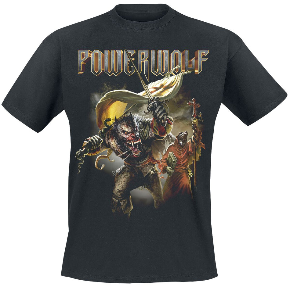 T-Shirt Manches courtes  de Powerwolf - Sinners Of The Seven Seas - S à 4XL - pour Homme - noir - Powerwolf