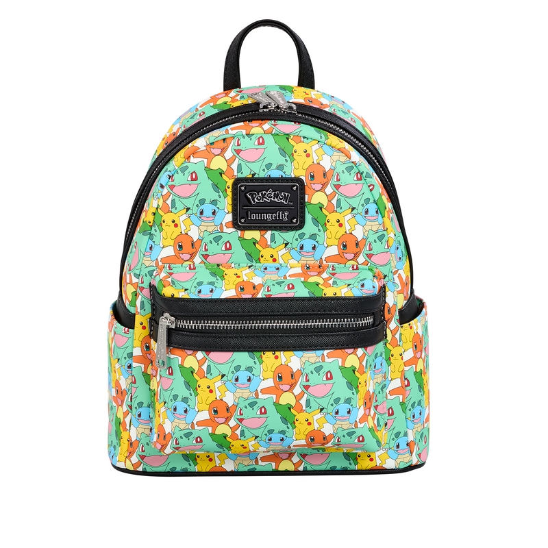 Mini Sac À Dos  de Pokémon - Loungefly - Pikachu & Starter - pour Femme - multicolore - Pokémon - View 2