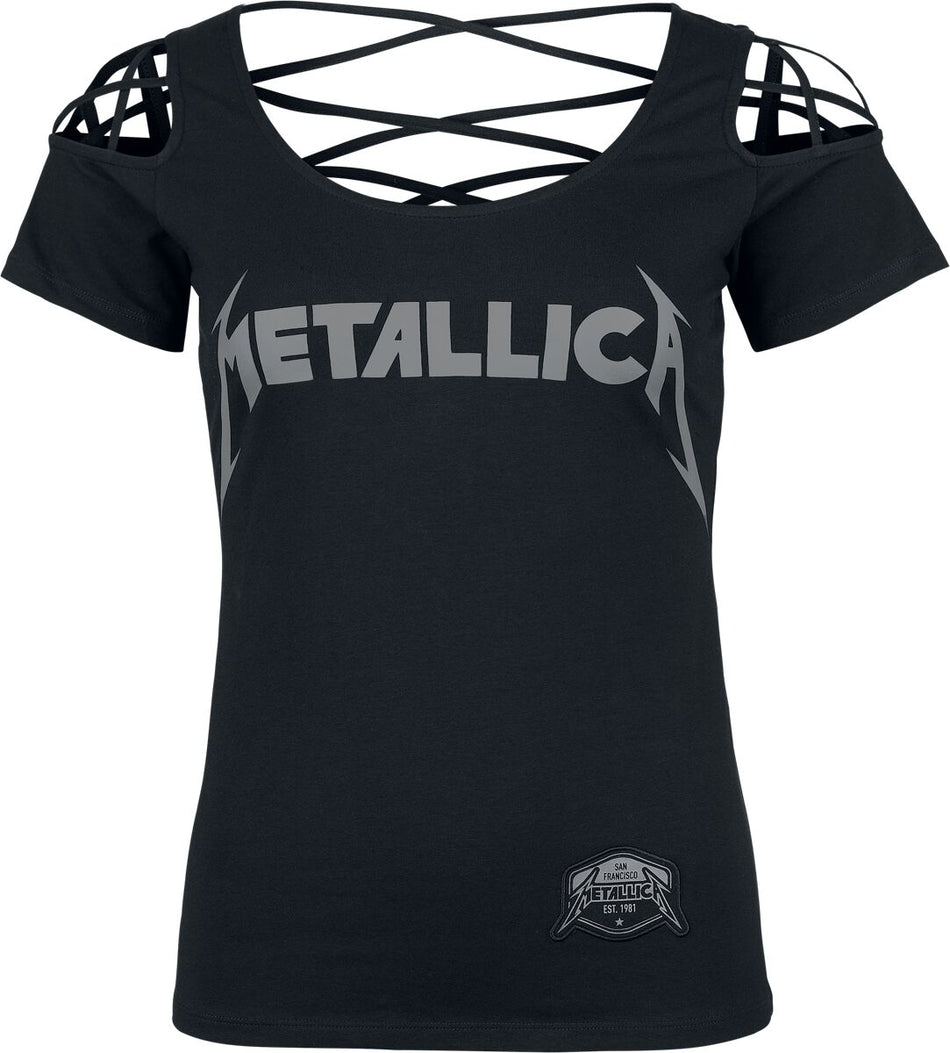 T-Shirt Manches courtes  de Metallica - EMP Signature Collection - S à XXL - pour Femme - noir - metallica