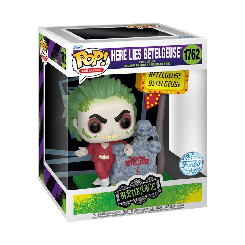 Beetlejuice - Here lies Betelgeuse (Pop! Deluxe) - Funko Pop! n°1762 - Funko Pop! - Funko Shop Europe - Beetlejuice