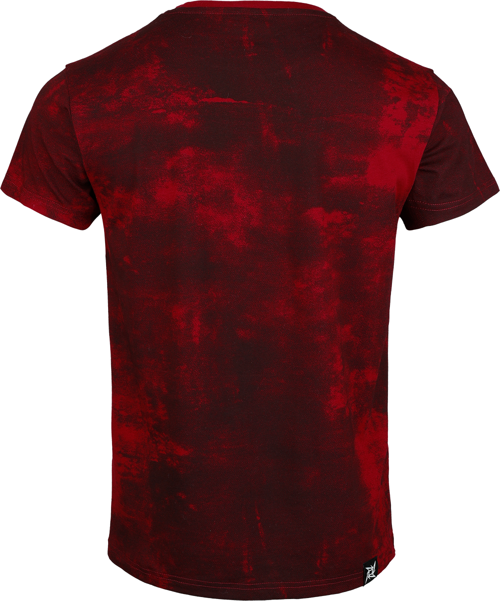 T-Shirt Manches courtes  de Metallica - EMP Signature Collection - S à 3XL - pour Homme - rouge foncé - metallica - View 2
