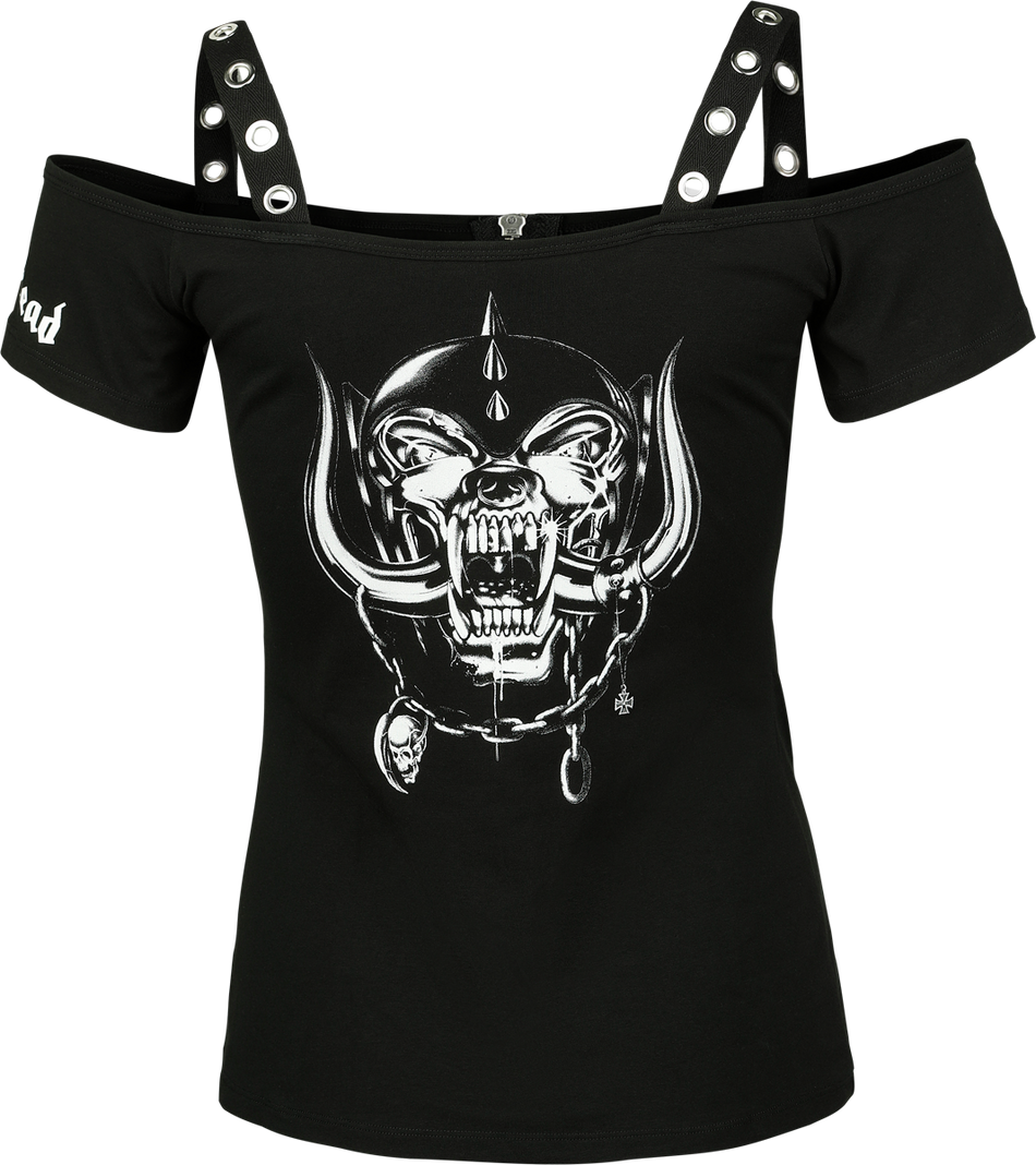 T-Shirt Manches courtes  de Motörhead - EMP Signature Collection - S à XL - pour Femme - noir - Motörhead - View 2