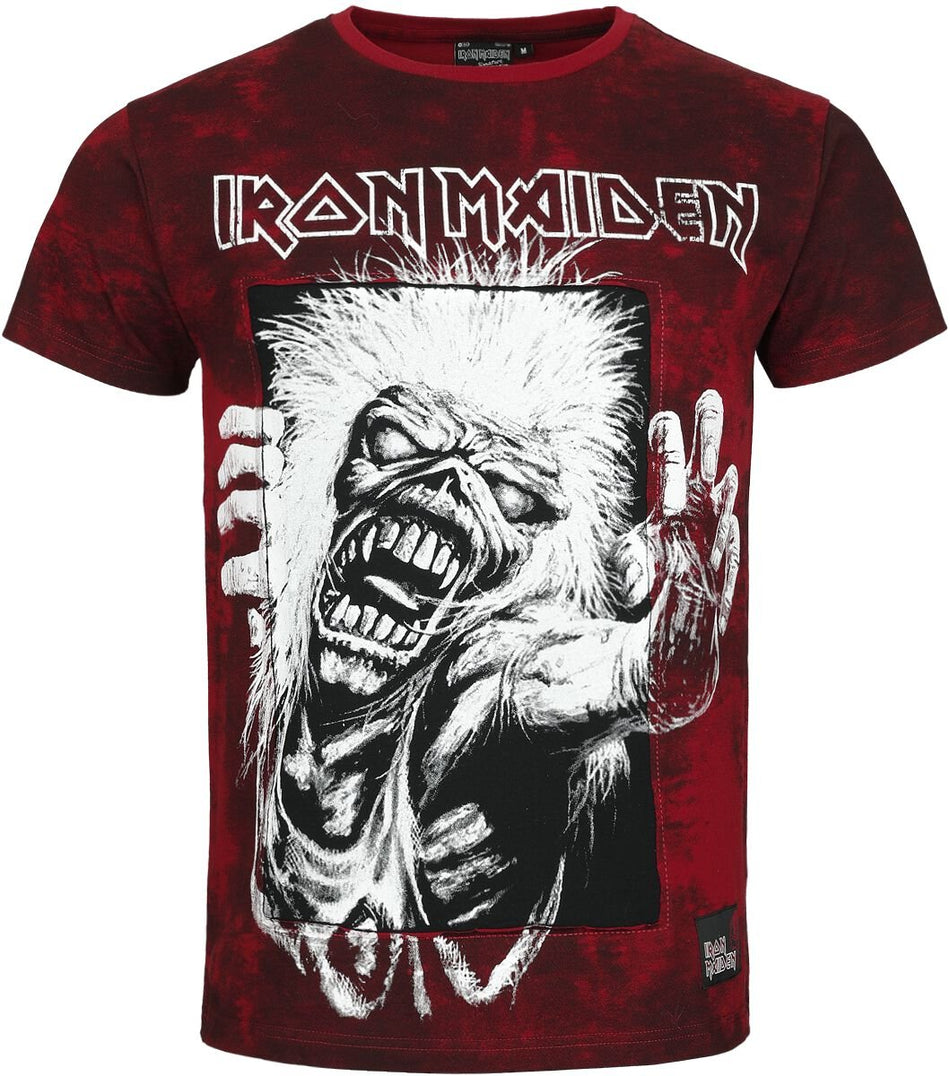 T-Shirt Manches courtes  de Iron Maiden - EMP Signature Collection - S à 3XL - pour Homme - rouge foncé - Iron Maiden