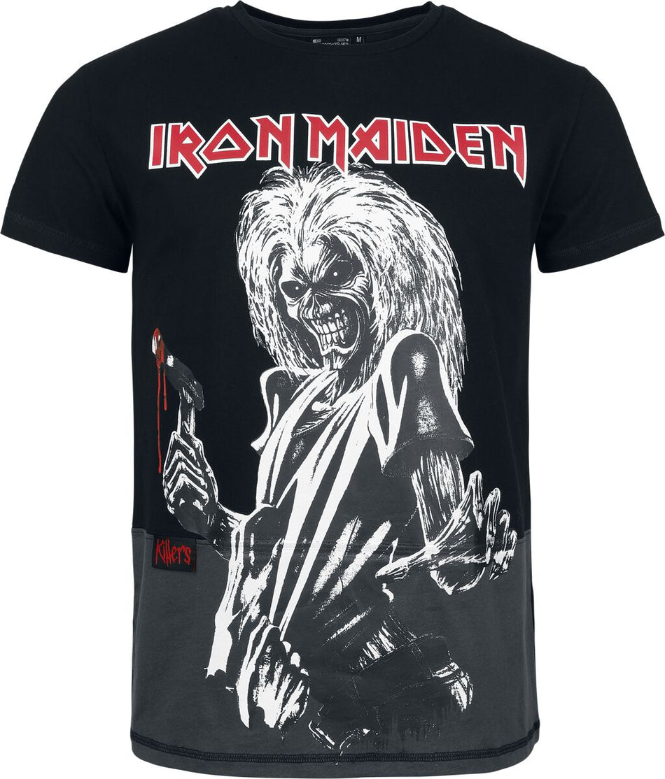 T-Shirt Manches courtes  de Iron Maiden - EMP Signature Collection - M - pour Homme - noir/gris - Iron Maiden