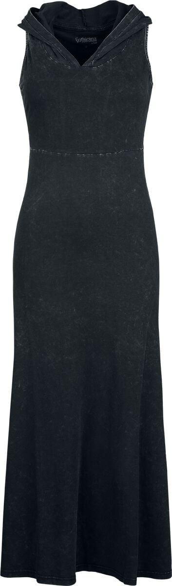Robe longue  de Gothicana by EMP - Pulvis Lunae - S à XXL - pour Femme - noir - Gothicana by EMP