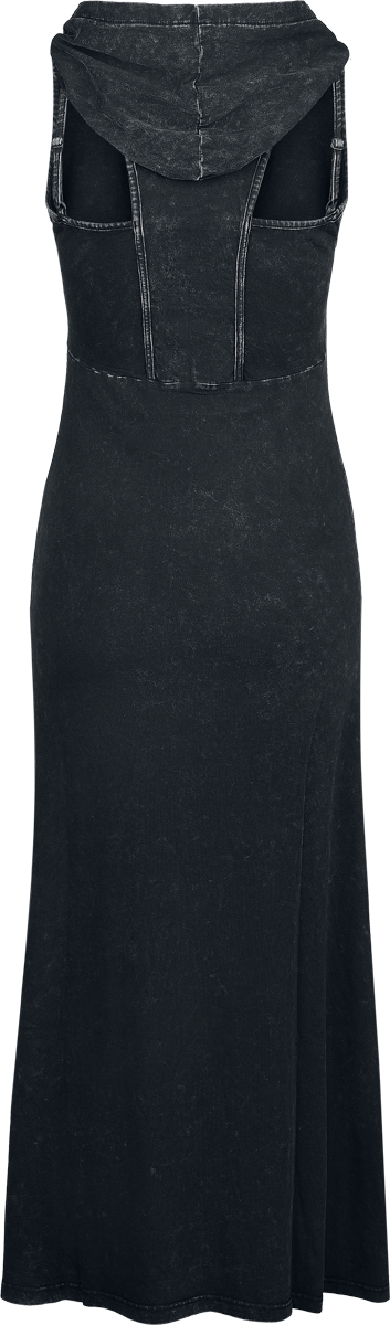 Robe longue  de Gothicana by EMP - Pulvis Lunae - S à XXL - pour Femme - noir - Gothicana by EMP - View 2