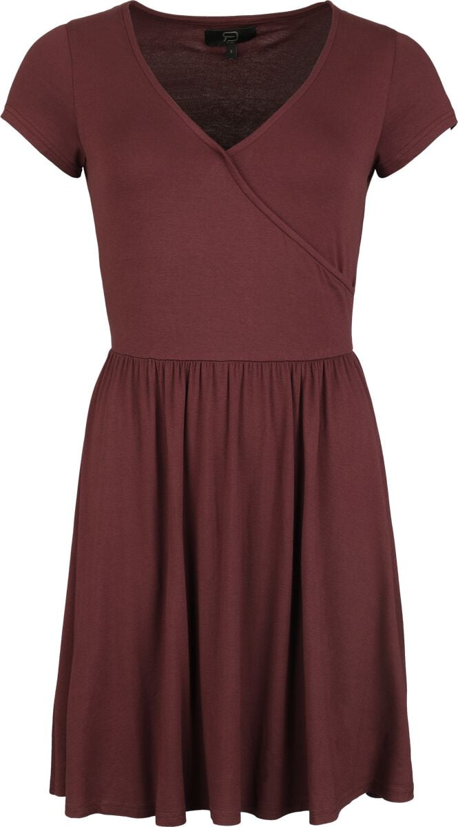 Robe courte  de RED by EMP - Dress in Caftan Stil - S à XXL - pour Femme - rouge foncé - RED by EMP