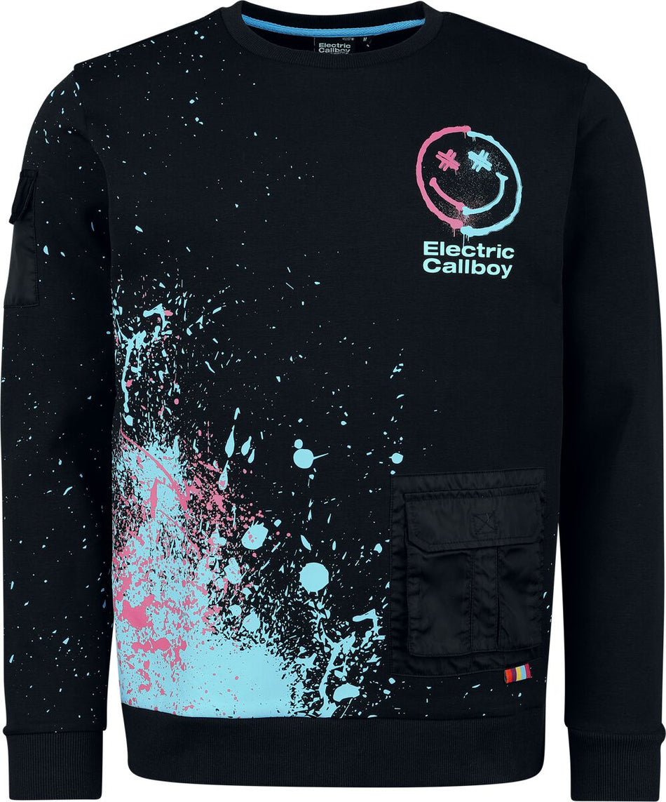 Sweat-shirt  de Electric Callboy - EMP Signature Collection - L à XL - pour Homme - noir - Electric Callboy