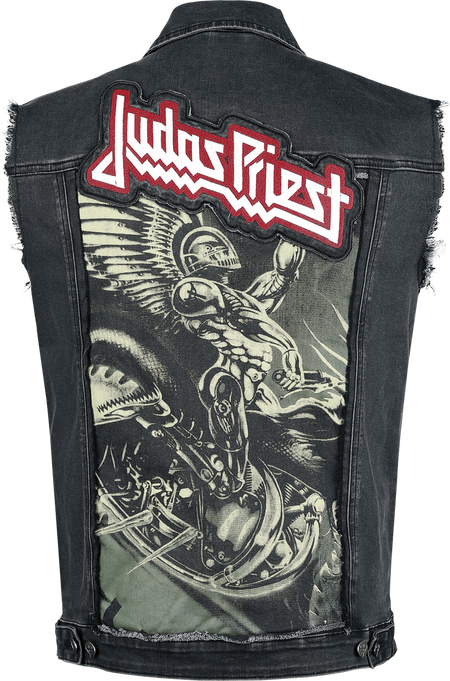 Veste  de Judas Priest - EMP Signature Collection - S à 3XL - pour Homme - noir - Judas Priest - View 2