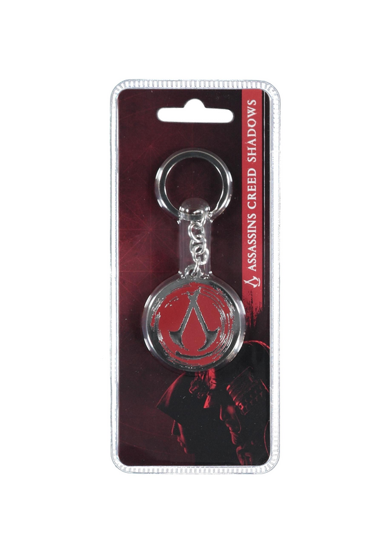 Porte-clefs Gaming de Assassin's Creed - Shadows Metal Logo - pour Unisexe - couleur argent - Assassin's Creed - View 2