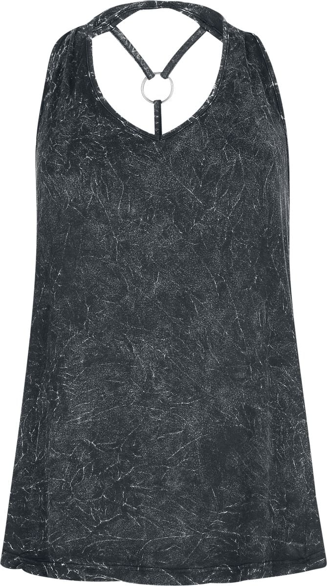 Top  de Black Premium by EMP - Ella - S à XXL - pour Femme - gris foncé - Black Premium by EMP
