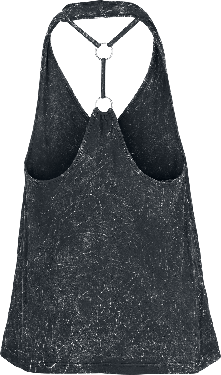 Top  de Black Premium by EMP - Ella - S à XXL - pour Femme - gris foncé - Black Premium by EMP - View 2