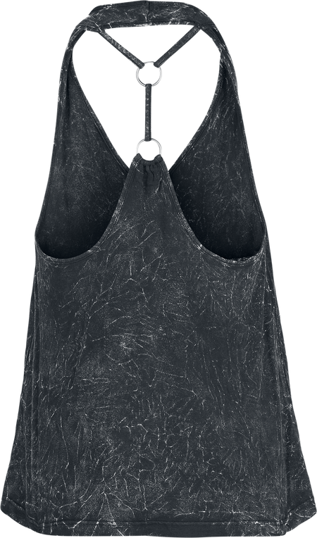 Top  de Black Premium by EMP - Ella - S à XXL - pour Femme - gris foncé - Black Premium by EMP - View 2