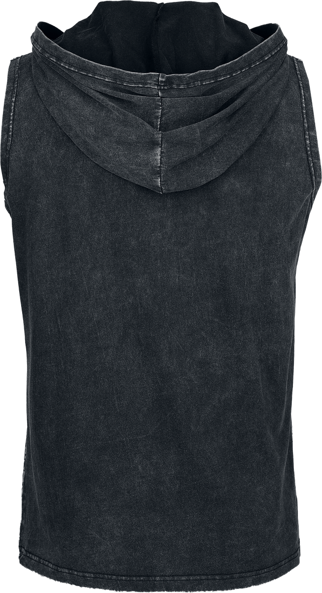 Débardeur  de Rock Rebel by EMP - Débardeur Imprimé Crânes - S à XL - pour Homme - gris foncé - Rock Rebel by EMP - View 2