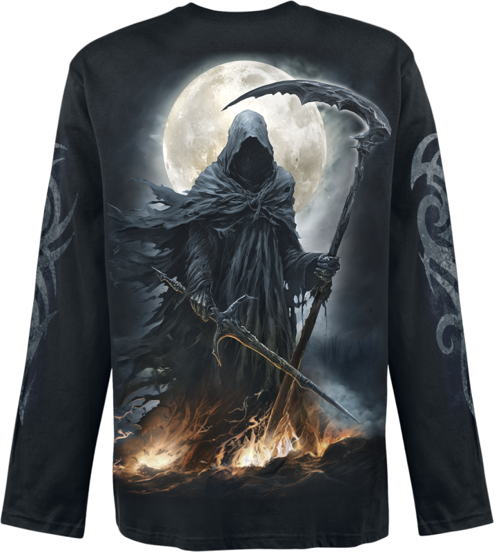 T-shirt manches longues  de Spiral - Shadow Rider - M à XXL - pour Homme - noir - Spiral - View 2