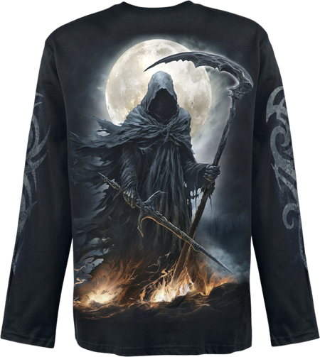T-shirt manches longues  de Spiral - Shadow Rider - M à XXL - pour Homme - noir - Spiral - View 2