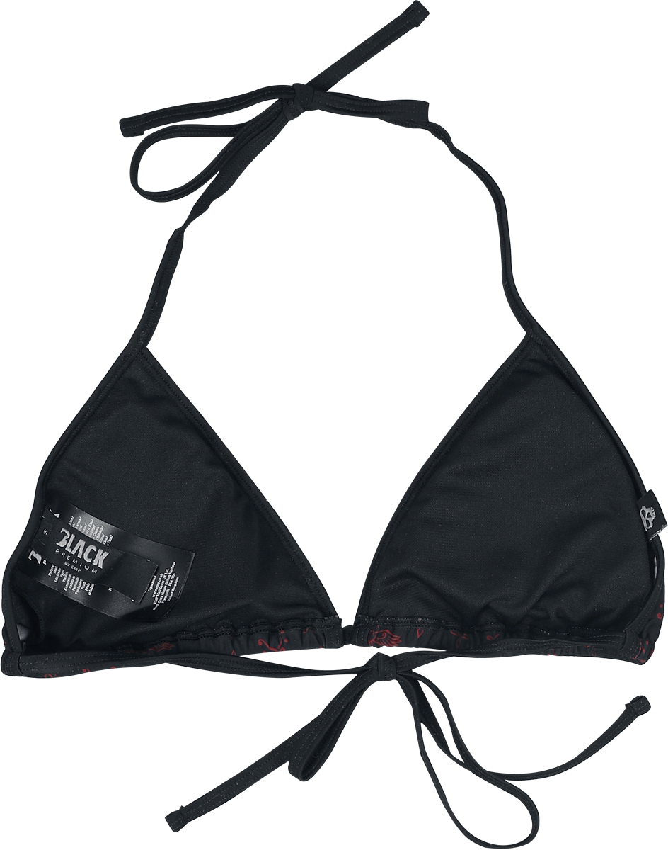 Haut de bikini Rockabilly de Black Premium by EMP - Mix And Match - M à XXL - pour Femme - noir - Black Premium by EMP - View 2